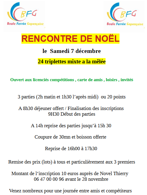 Rencontre de Noel