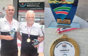 David MASSE et Christian SEARD champions régionaux M4