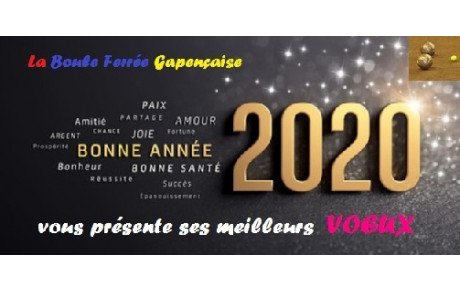 BONNE ANNEE 2020