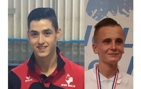 Nicolas PEYRON-GERARD et Benjamin SAUZE retenus pour le mondial jeunes