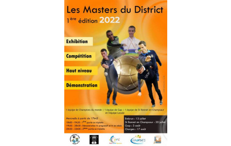 Etape des Masters du District à GAP